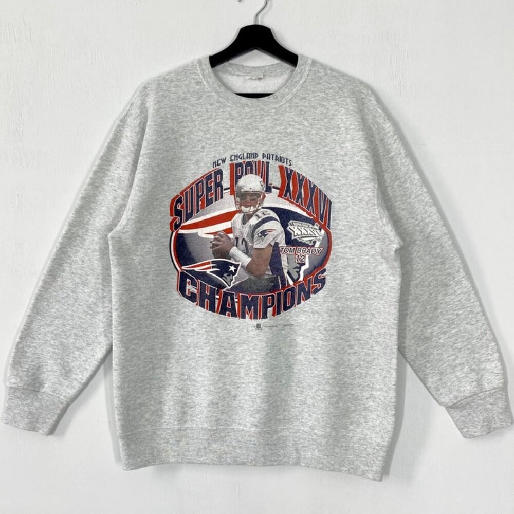 Vintage New England Patriots Sweatshirt, New England Patriots NFL Football Shirt